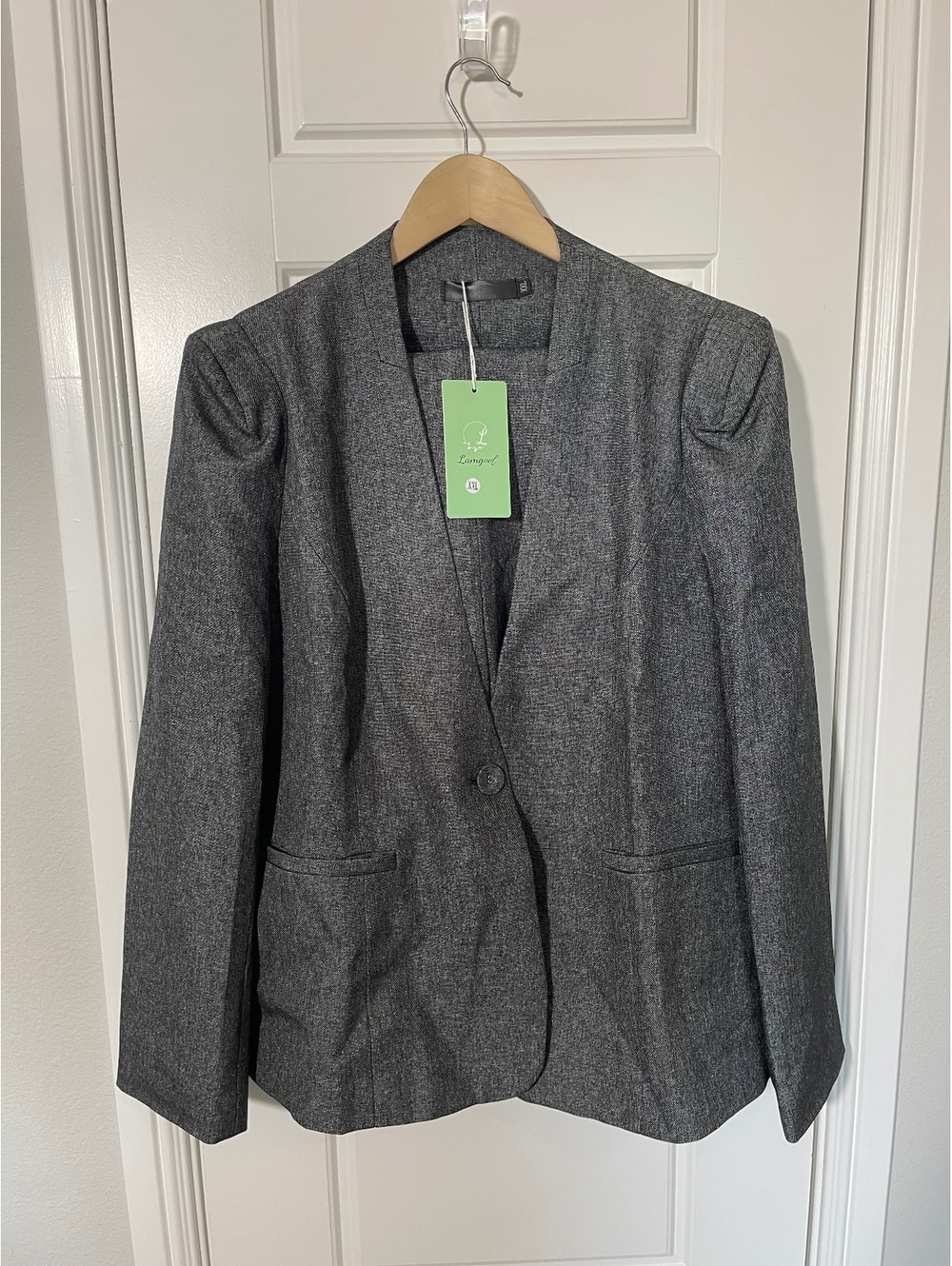 Women’s Pant Suits Size 2XL Gray 2 Pieces W426